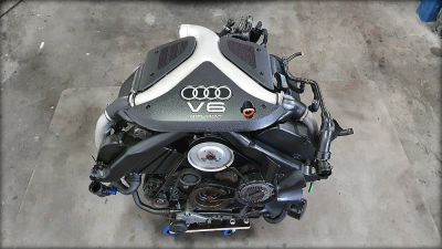 A6 C5 2.7l Biturbo Motor 230 PS mit Anbauteilen
