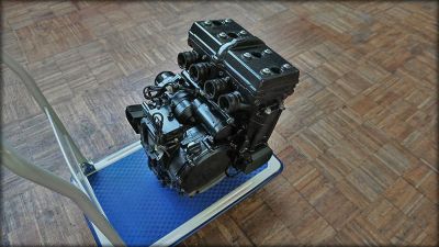 GPX 750 R Motor mit Getriebe