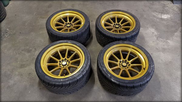 RS4 Biturbo Motorsporträder  XXR10x18 Zoll rundum mit Semislicks