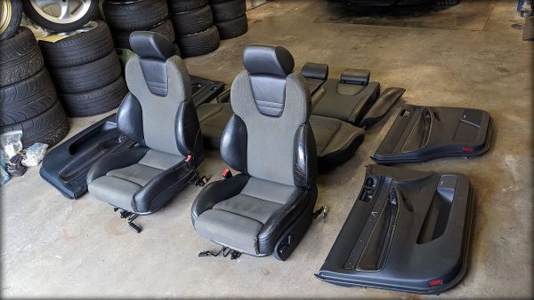 RS4 Biturbo Recaro Leder/Stoff-Ausstattung High-Tech