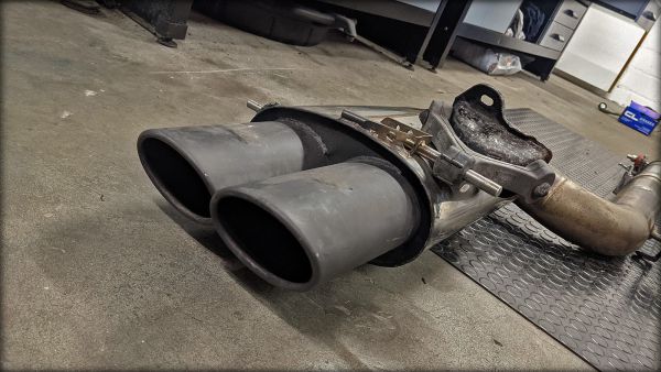 RS4 Biturbo Motorsport Abgasanlage ab Turbolader