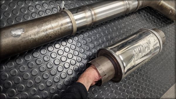 RS4 Biturbo Motorsport Abgasanlage ab Turbolader