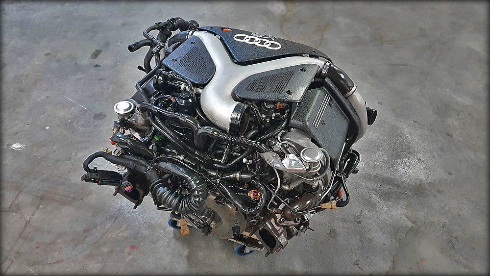 A6 Allroad C5 2.7l Biturbo Motor mit Anbauteilen 250 PS