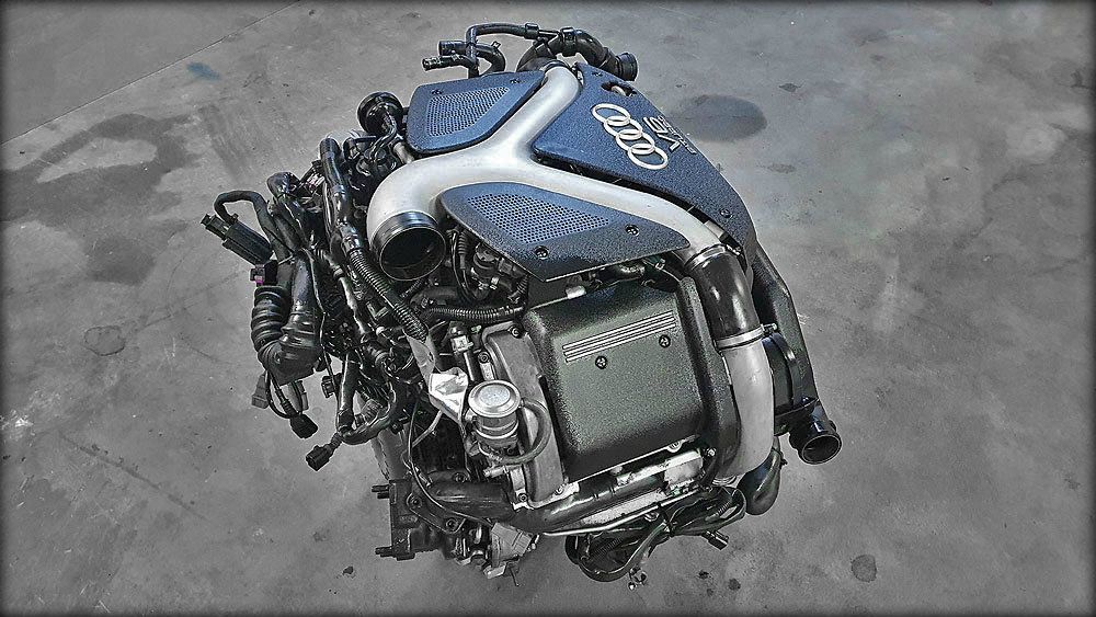 A6 Allroad C5 2.7l Biturbo Motor mit Anbauteilen 250 PS