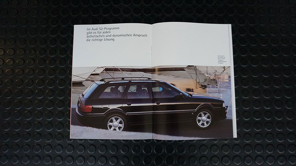Prospekt Audi S2 Avant Limo Coupé