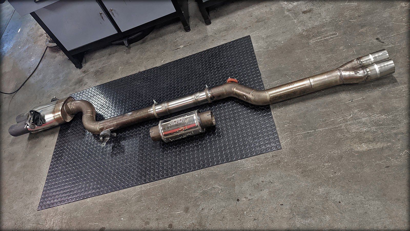 RS4 Biturbo Motorsport Abgasanlage ab Turbolader