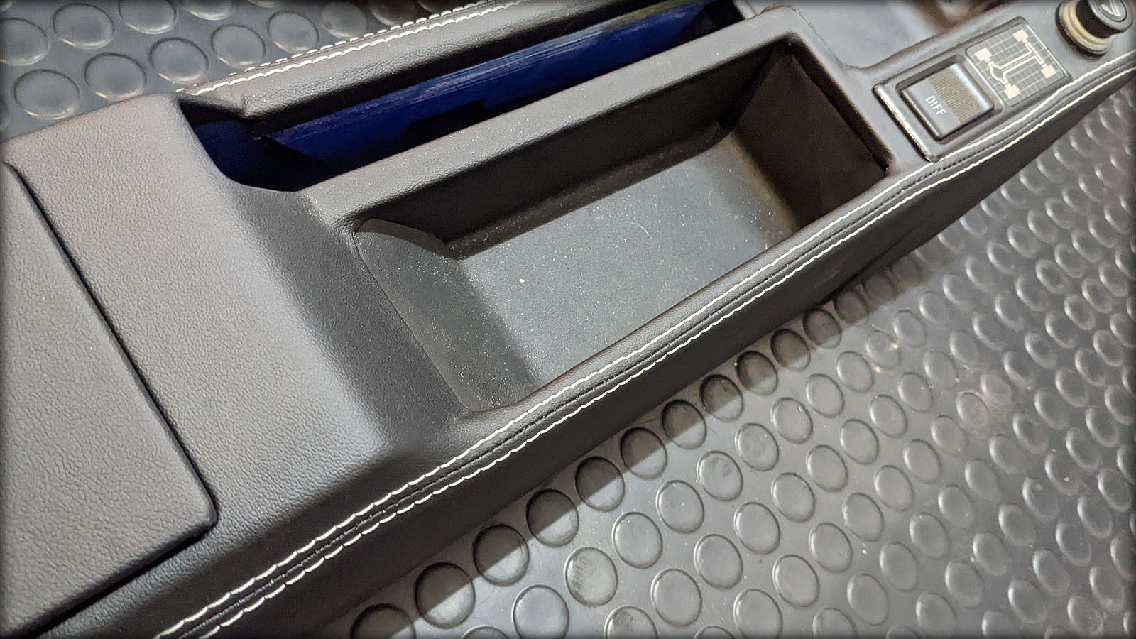 S2 Konsolen Lederbezug spezial Schaltknauf Audi Sport