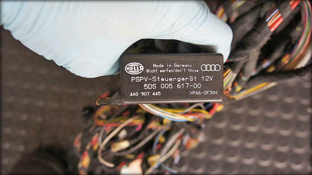 S4/S6 C4 Kabelbaum elektrische Sitzverstellung Memory