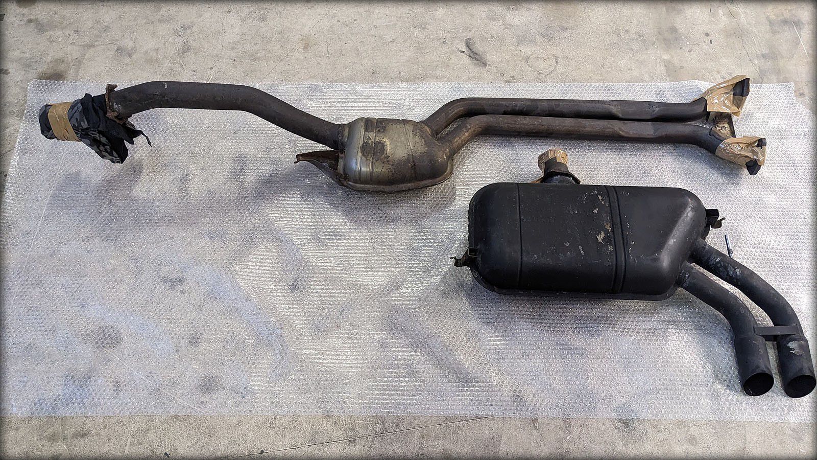 Urquattro 20V Abgasanlage