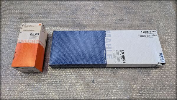 Porsche 996 Turbo Filter für Service