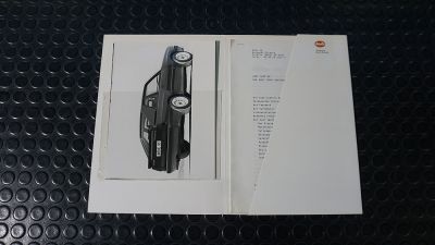 Pressemappe Audi Quattro / Audi Sport Quattro
