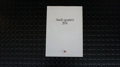 Prospekt Audi quattro 20V