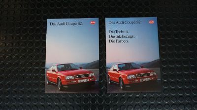 Prospekt Audi S2 Coupé