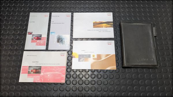RS4 B5 Bordmappe mit Bedienungsanleitung