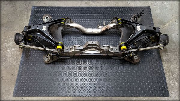 RS6 C5 Hinterachse Stabi Querlenker Radnaben teils neu gelagert
