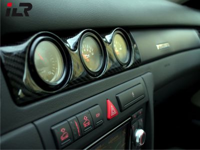 RS6 V8 Biturbo ILR Zusatzinstrumente Front Echtcarbon
