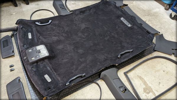 S3 Dachhimmel Alcantara schwarz