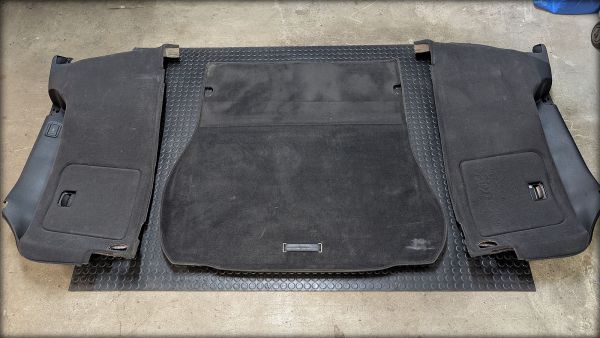 S4 B5 Kofferraumverkleidung