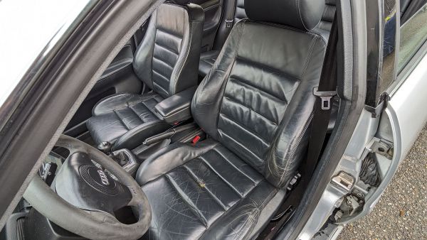 LEDER Sportsitze Ausstattung Audi TT 8N Sitze Lederausstattung schwarz