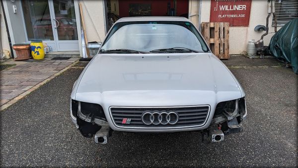 S6 C4 20V Turbo Limousine Handschalter teilzerlegt Karosse
