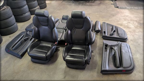 S6 C5 Recaro Lederausstattung