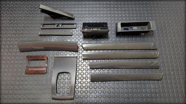 S6 C5 Set Carbonleisten