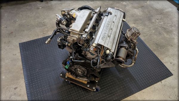 S4/S6 AAN Motor mit Anbauteilen