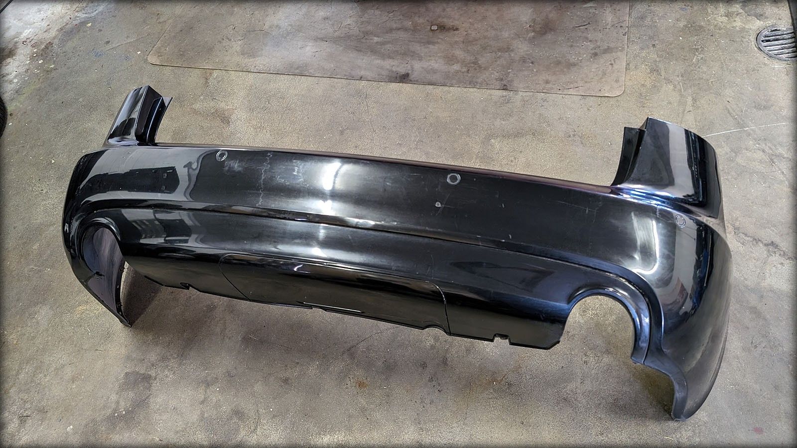 A6 4F 3.0l TDI Stossstange hinten