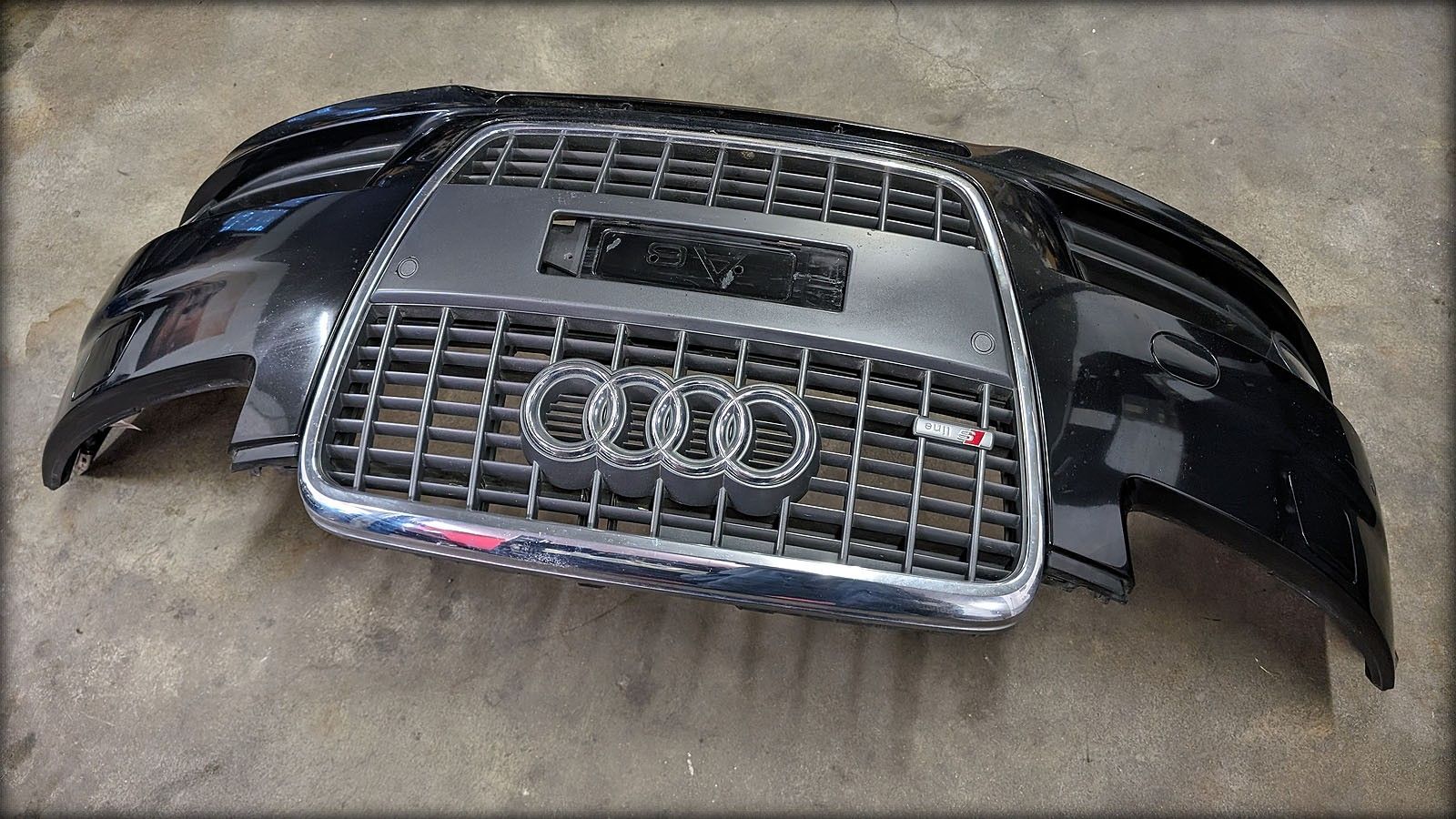 A6 4F 3.0l TDI Stossstange vorne