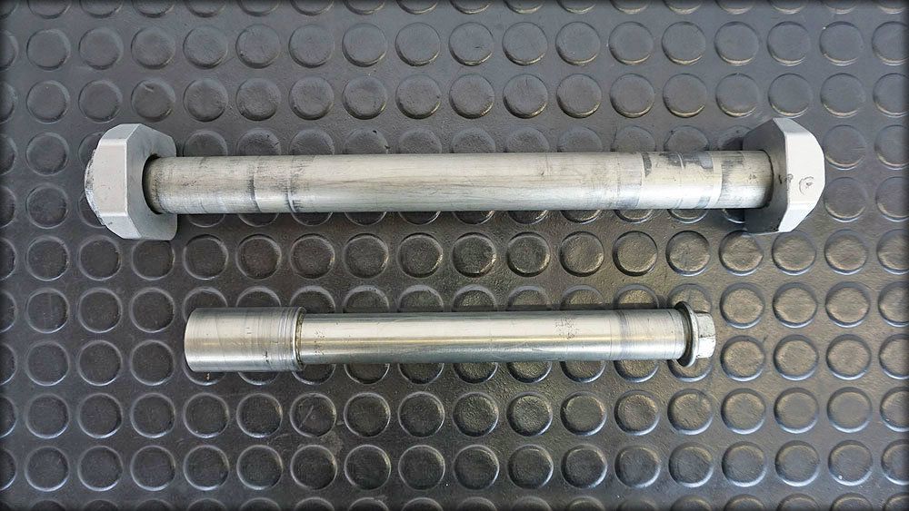 Hayabusa Achsen für Räder