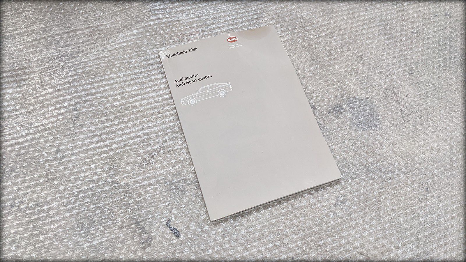 Pressemappe Audi Quattro / Audi Sport Quattro