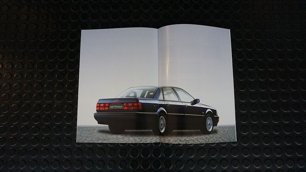 Prospekt Audi V8