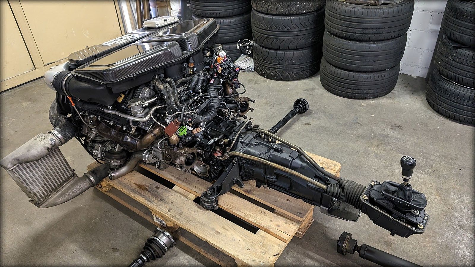 RS6 V8 Biturbo SPEZIAL Motor und Getriebe Handschalterumbau