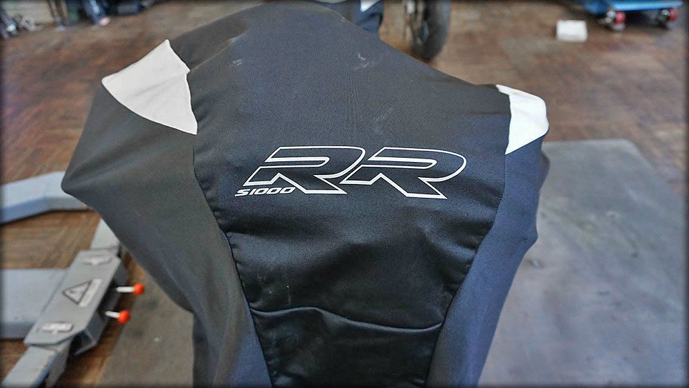 S 1000 RR Race-Teppich mit Haube / Schutz