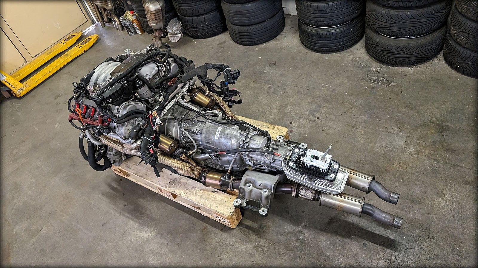 S6 4F Motor mit Getriebe Technikpaket