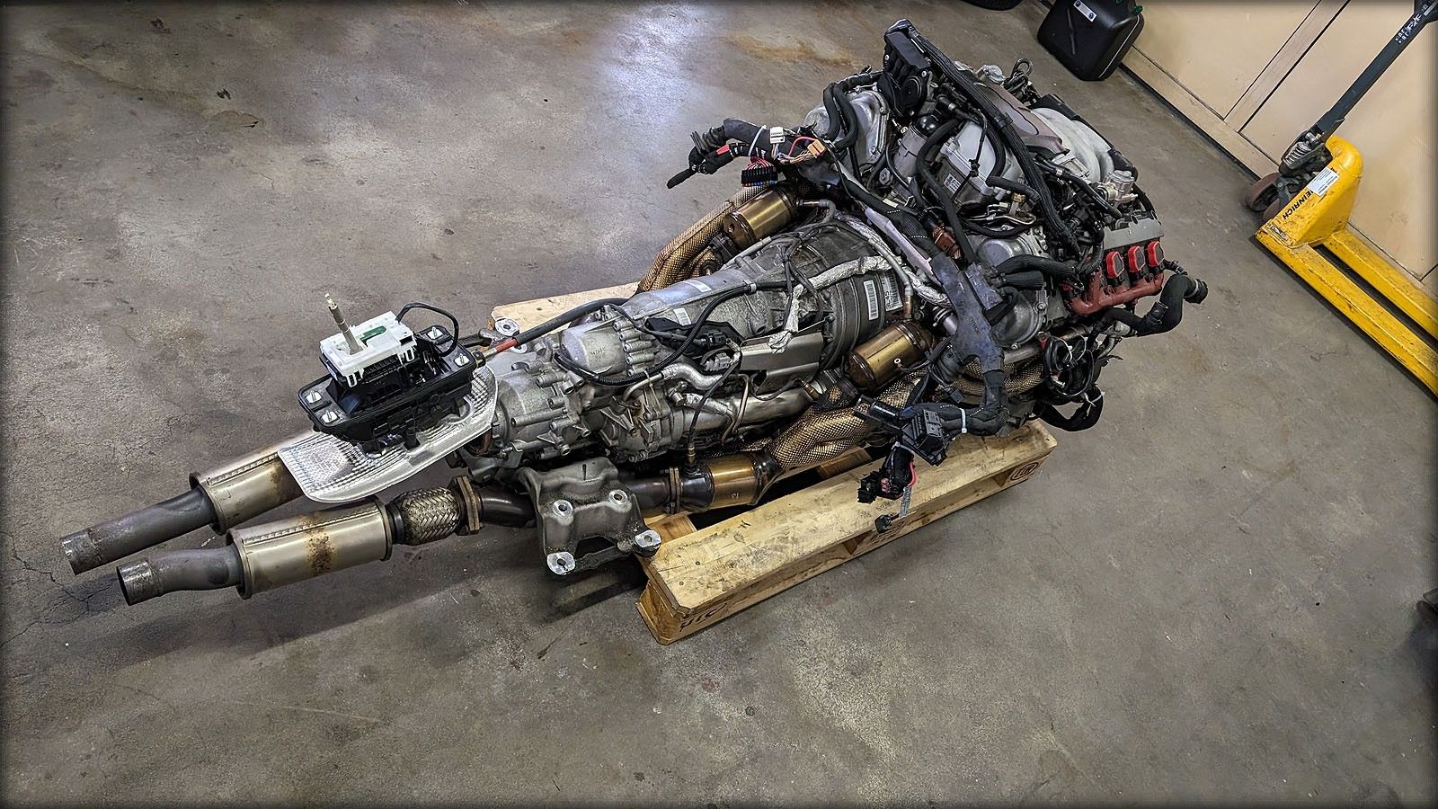 S6 4F Motor mit Getriebe Technikpaket