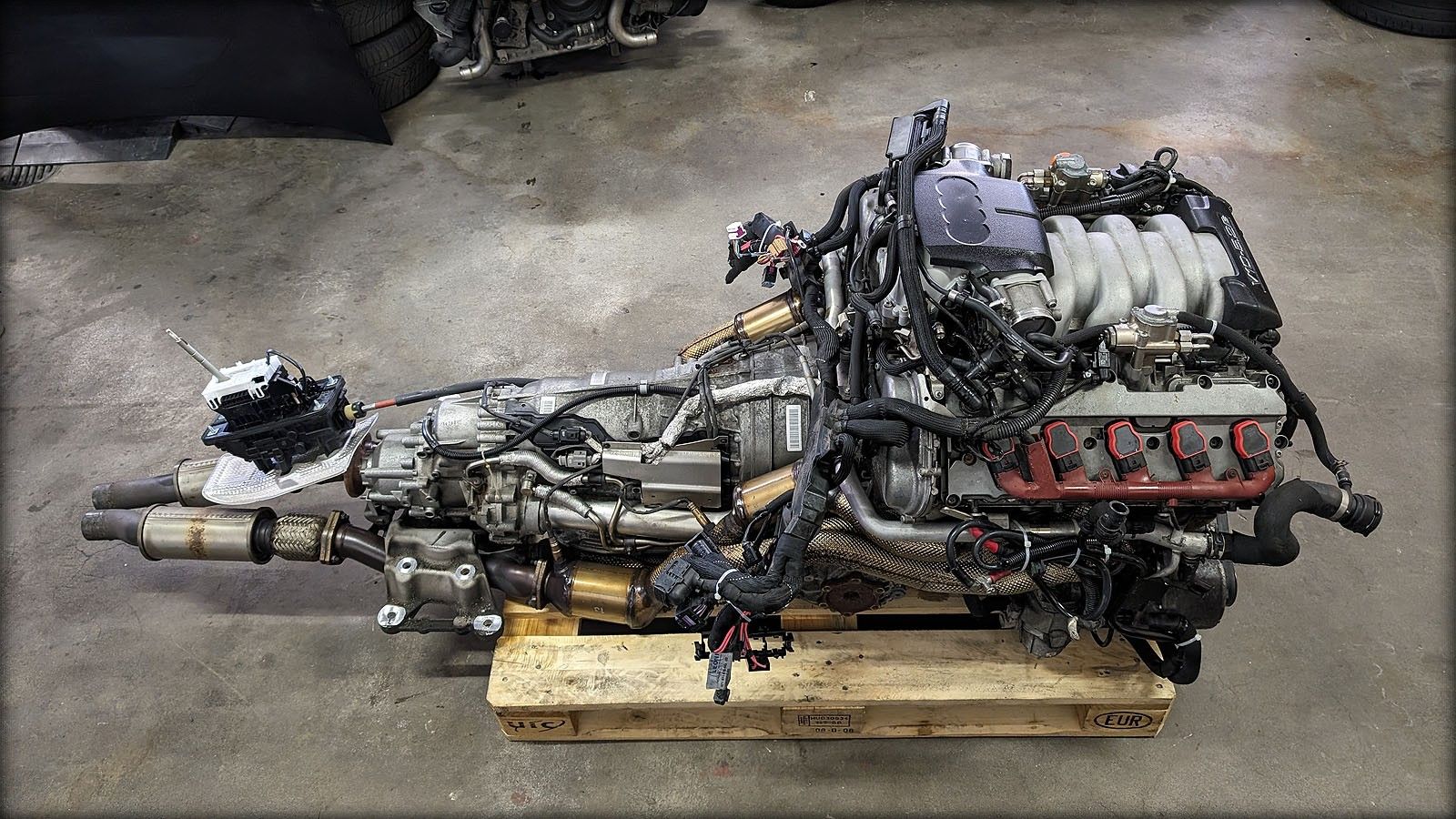 S6 4F Motor mit Getriebe Technikpaket