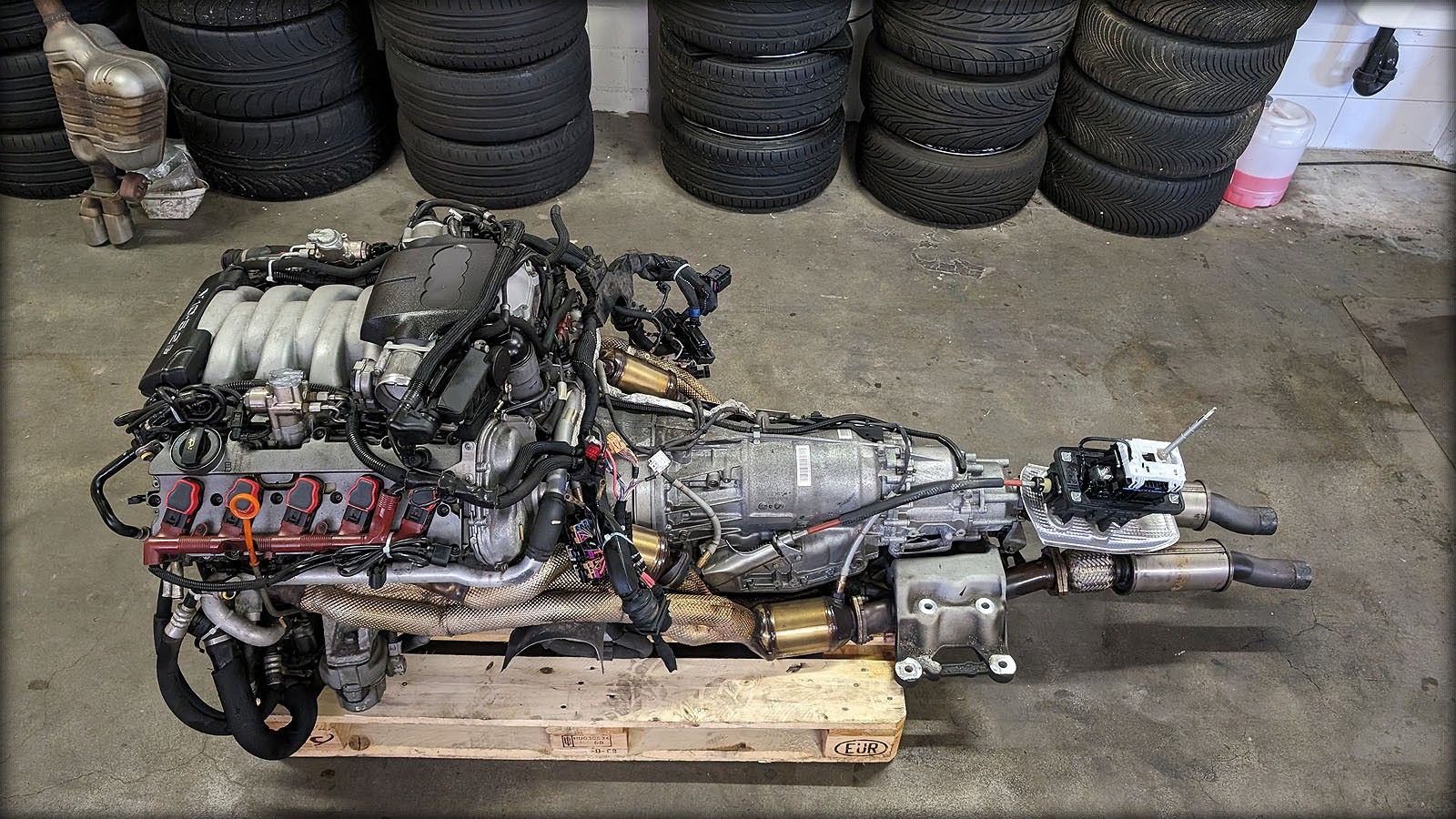 S6 4F Motor mit Getriebe Technikpaket