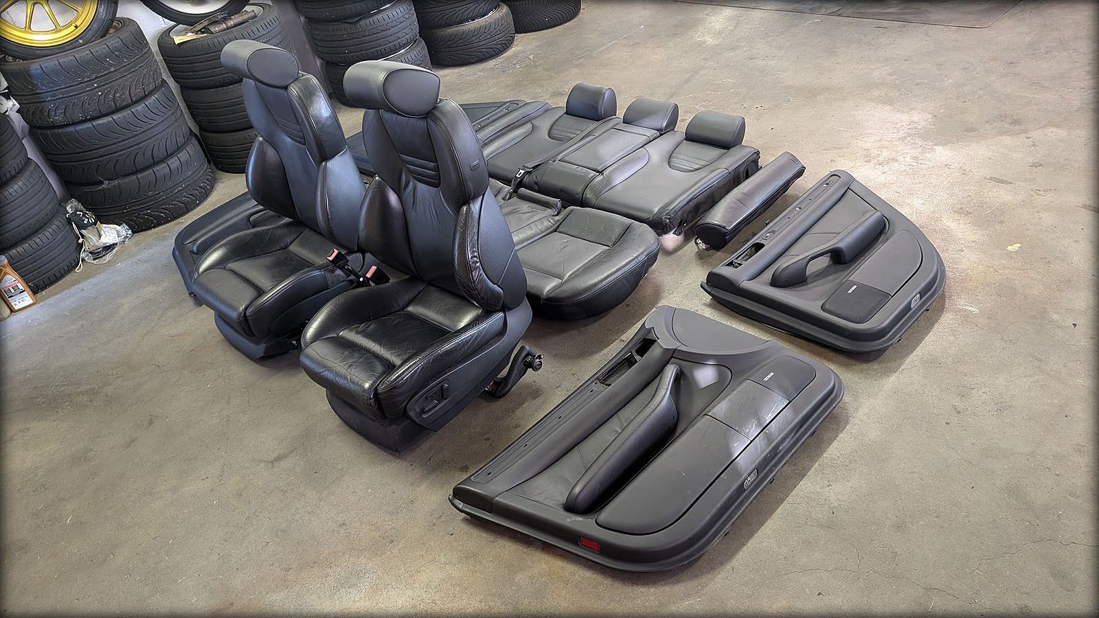 S6 C5 Recaro Lederausstattung