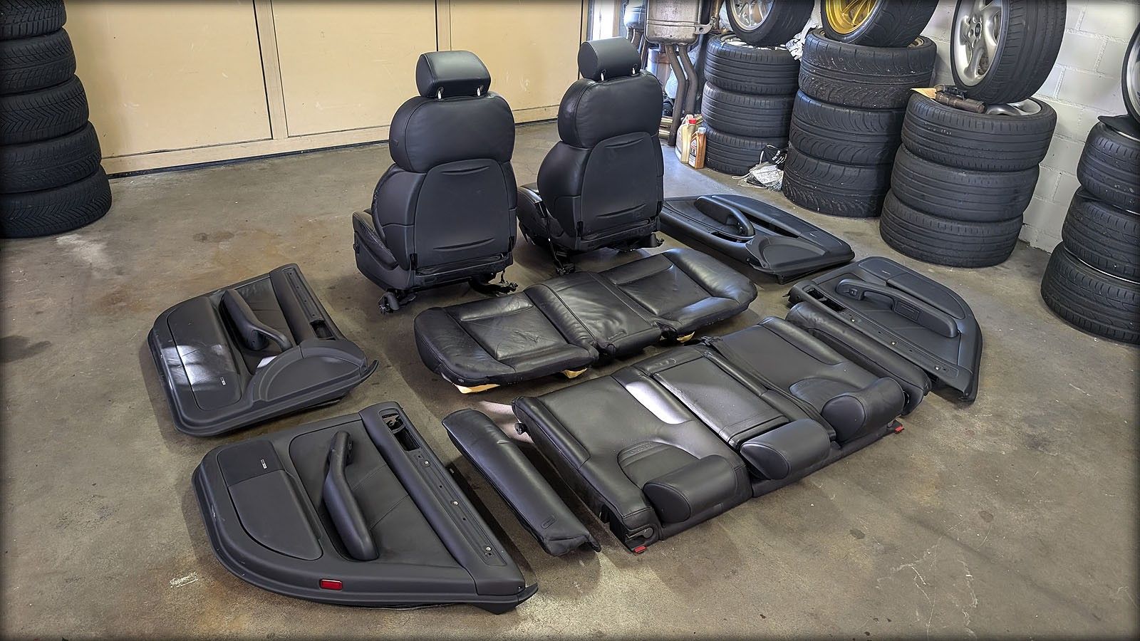 S6 C5 Recaro Lederausstattung