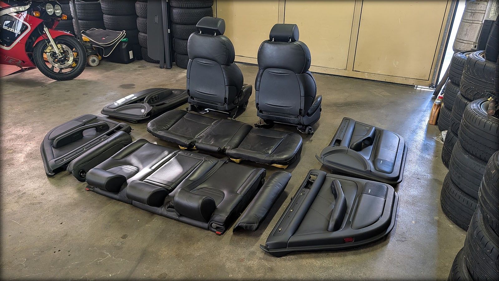 S6 C5 Recaro Lederausstattung
