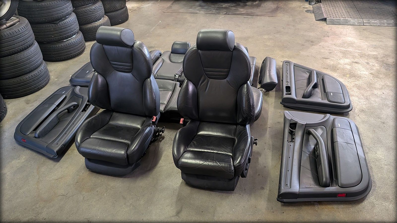 S6 C5 Recaro Lederausstattung