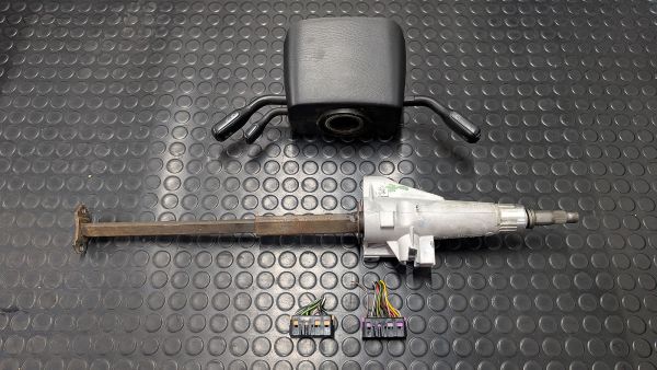 80 B4 / S2 Limousine Umrüstset auf dünne Lenksäule für 3 Speichen Lenkrad Sport ohne Airbag