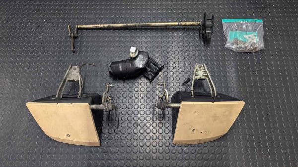 Porsche 924 Klappscheinwerfer Scheinwerfer Mechanik