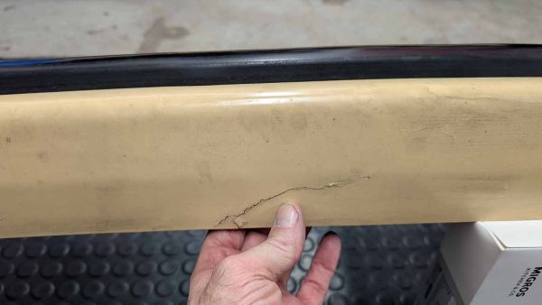 Preview: Porsche 924 Stossstange hinten