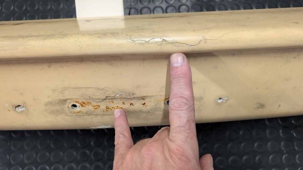Preview: Porsche 924 Stossstange vorne