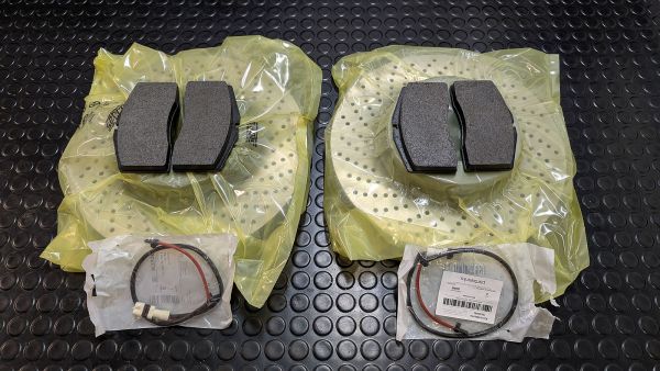 993 Biturbo Reibringe Bremsbeläge