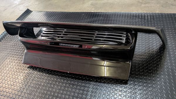 Porsche 996 GT2 Motorhaube und Spoiler Nachbau