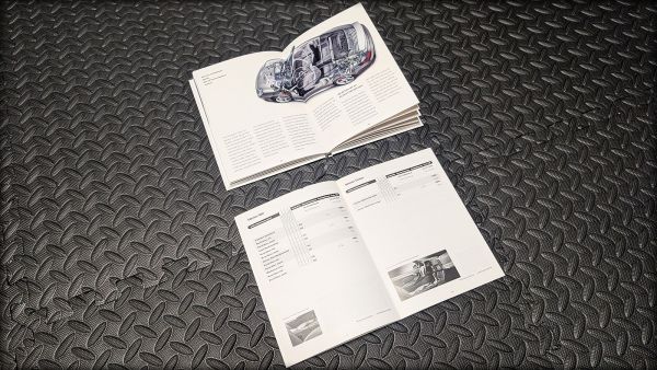 Preview: Porsche 996 Turbo Prospekt Buch Daten