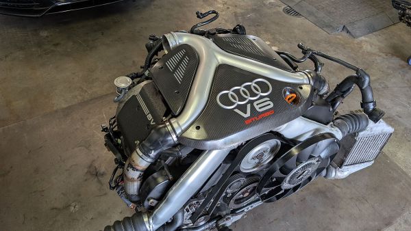 Preview: 2.7l Biturbo RS4 S4 SPORTEC Tuningmotor 542 PS Set C5